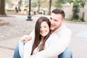 Engagement Photo Rittenhouse Square Philly